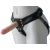 Черный пояс-трусики с двумя насадками  Экзотик-Linda  - 15,5 и 10,5 см. - LOVETOY (А-Полимер) - купить с доставкой в Волгодонске