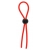 Красное эрекционное лассо с одной бусиной-утяжкой STRETCHY THIN LASSO - Dream Toys - в Волгодонске купить с доставкой