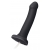 Черный фаллос с имитацией эякуляции Silicon Cum Dildo L - 19,6 см. - Strap-on-me - купить с доставкой в Волгодонске