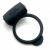 Темно-серое эрекционное кольцо Vibrating Love Ring с вибрацией - Fifty Shades of Grey - в Волгодонске купить с доставкой