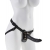 Чёрный с золотом женский страпон Designer Strap-On - Pipedream - купить с доставкой в Волгодонске
