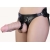 Гигантский фаллоимитатор на присоске в комплекте с трусиками - 26 см. - LOVETOY (А-Полимер) - купить с доставкой в Волгодонске