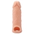 Телесная насадка EXTENDER WITH BALL STRAP 5.5 - 14 см. - Dream Toys - в Волгодонске купить с доставкой
