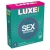 Ребристые презервативы LUXE Royal Sex Machine - 3 шт. - Luxe - купить с доставкой в Волгодонске