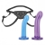 Страпон унисекс Beginners Strap-On с 2 насадками - 15 и 13 см. - Lux Fetish - купить с доставкой в Волгодонске