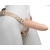 Телесный фаллопротез MEN STYLE с анальным стимулятором - 17,5 см. - LOVETOY (А-Полимер) - купить с доставкой в Волгодонске