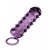 Закрытая фиолетовая насадка с пупырышками SAMURAI PENIS SLEEVE PURPLE - 14,5 см. - NMC - в Волгодонске купить с доставкой