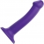 Фиолетовый фаллоимитатор-насадка Strap-On-Me Dildo Dual Density size M - 18 см. - Strap-on-me - купить с доставкой в Волгодонске