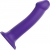 Фиолетовый фаллоимитатор-насадка Strap-On-Me Dildo Dual Density size L - 19 см. - Strap-on-me - купить с доставкой в Волгодонске