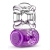 Фиолетовое эрекционное виброкольцо One Night Stand Vibrating C-Ring - Blush Novelties - в Волгодонске купить с доставкой