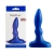 Синий анальный стимулятор Beginners p-spot massager - 11 см. - Lola Games - в Волгодонске купить с доставкой