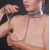 Серебристый ошейник из искусственной кожи - Sitabella - купить с доставкой в Волгодонске