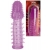 Фиолетовая насадка, удлиняющая половой член - 13,5 см. - Toyfa Basic - в Волгодонске купить с доставкой