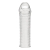 Текстурированная насадка на пенис Clear Textured Penis Enhancing Sleeve Extension - 16,5 см. - BlueLine - в Волгодонске купить с доставкой