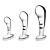 Набор из 3 стальных стимуляторов простаты Stainless Steel P-spot Training Set - b-Vibe - в Волгодонске купить с доставкой