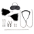 Большой эротический набор из 12 предметов Interchangeable Collar   Nipple Clips Set - Lux Fetish - купить с доставкой в Волгодонске