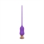 Фиолетовый тонкий стимулятор Nipple Vibrator - 23 см. - I-MOON - купить с доставкой в Волгодонске
