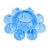 Голубая гелевая насадка-цветок - Toyfa Basic - в Волгодонске купить с доставкой
