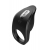 Черное эрекционное виброкольцо Vibro Lust Ring - MALESATION - в Волгодонске купить с доставкой