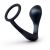 Черное эрекционное кольцо со стимулятором простаты Ringer Cock Ring   Plug - b-Vibe - в Волгодонске купить с доставкой