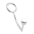 Кольцо на пенис с анальным стимулятором Stainless Steel Anal Hook   Cock Ring - BlueLine - в Волгодонске купить с доставкой