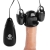 Черная стимулирующая насадка для головки полового члена Multi Speed Vibrating Penis Head Teaser - XR Brands - в Волгодонске купить с доставкой