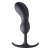 Черный массажер простаты с утяжелителями Premium Silicone Weighted Prostate Plug Large - 18,8 см. - XR Brands - в Волгодонске купить с доставкой