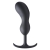 Черный массажер простаты с утяжелителями Premium Silicone Weighted Prostate Plug XL - 20,8 см. - XR Brands - в Волгодонске купить с доставкой