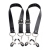 Ремни с зажимами для половых губ Spread Labia Spreader Straps with Clamps - XR Brands - купить с доставкой в Волгодонске