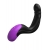 Черно-фиолетовый вибромассажёр простаты Hyper-Pulse P-Spot Massager - Pipedream - в Волгодонске купить с доставкой