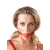 Силиконовый кляп-шар на чёрных ремешках Red Gag silicone - Orion - купить с доставкой в Волгодонске