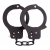 Чёрные наручники из листового металла BONDX METAL CUFFS BLACK - Dream Toys - купить с доставкой в Волгодонске