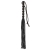 Чёрная мини-плеть из резины Rubber Mini Whip - 22 см. - Blush Novelties - купить с доставкой в Волгодонске