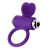 Фиолетовое виброкольцо с ресничками JOS PERY - JOS - в Волгодонске купить с доставкой