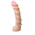 Насадка REAL Standard со спиралевидным узором - 19 см. - LOVETOY (А-Полимер) - купить с доставкой в Волгодонске