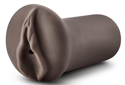 Коричневый мастубратор-вагина Nicole s Kitty - Blush Novelties - в Волгодонске купить с доставкой