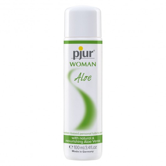 Лубрикант на водной основе pjur WOMAN Aloe - 100 мл. - Pjur - купить с доставкой в Волгодонске
