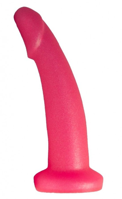 Розовый плаг-массажёр для простаты - 13,5 см. - LOVETOY (А-Полимер) - в Волгодонске купить с доставкой