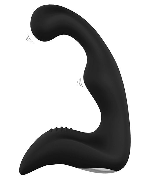 Чёрный перезаряжаемый массажёр простаты BOOTY PLEASER - Dream Toys - в Волгодонске купить с доставкой