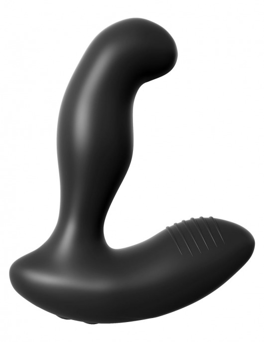 Черный массажер простаты Electro Stim Prostate Vibe с электростимуляцией - 13,3 см. - Pipedream - купить с доставкой в Волгодонске