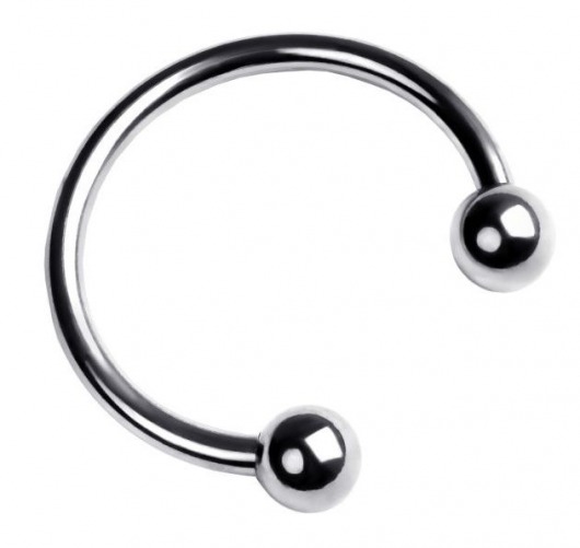 Серебристая подкова на головку пениса - ToyFa - купить с доставкой в Волгодонске