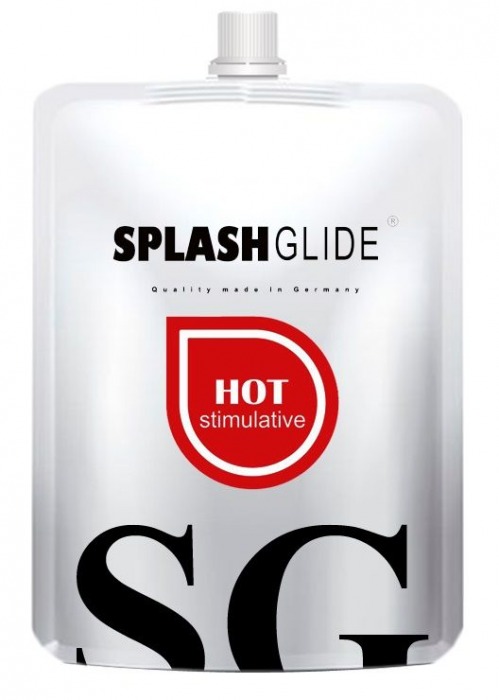 Возбуждающий лубрикант на водной основе Splashglide Hot Stimulative - 100 мл. - Splashglide - купить с доставкой в Волгодонске