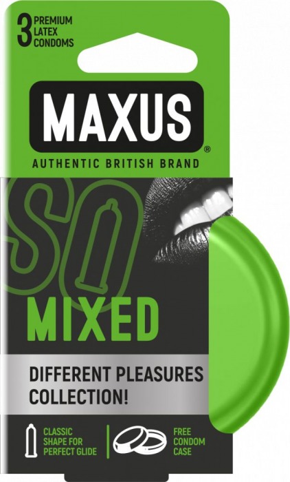 Презервативы в железном кейсе MAXUS Mixed - 3 шт. - Maxus - купить с доставкой в Волгодонске