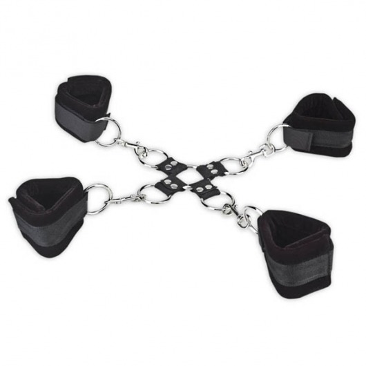 Комплект для сковывания из 5 предметов - Lux Fetish - купить с доставкой в Волгодонске