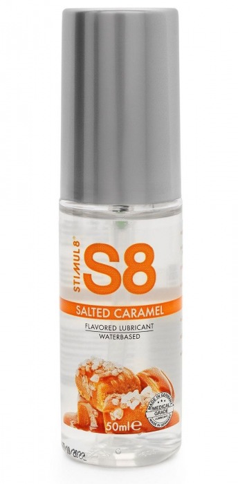 Лубрикант S8 Flavored Lube со вкусом солёной карамели - 50 мл. - Stimul8 - купить с доставкой в Волгодонске