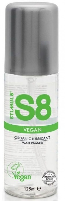 Веганский лубрикант на водной основе S8 Vegan Lube - 125 мл. - Stimul8 - купить с доставкой в Волгодонске