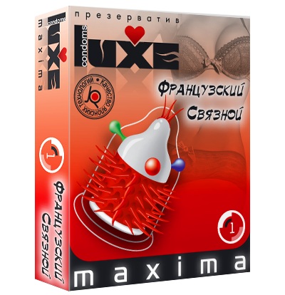 Презерватив LUXE Maxima  Французский связной  - 1 шт. - Luxe - купить с доставкой в Волгодонске