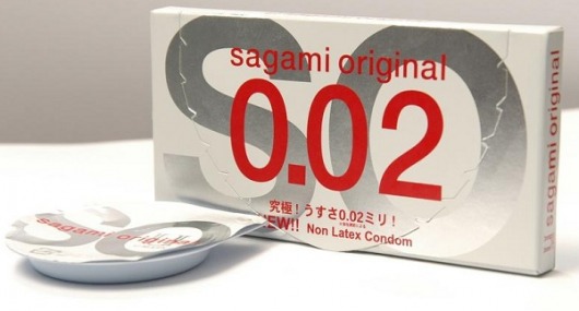 Ультратонкие презервативы Sagami Original - 2 шт. - Sagami - купить с доставкой в Волгодонске