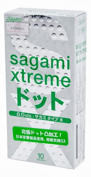 Презервативы Sagami Xtreme Type-E с точками - 10 шт. - Sagami - купить с доставкой в Волгодонске