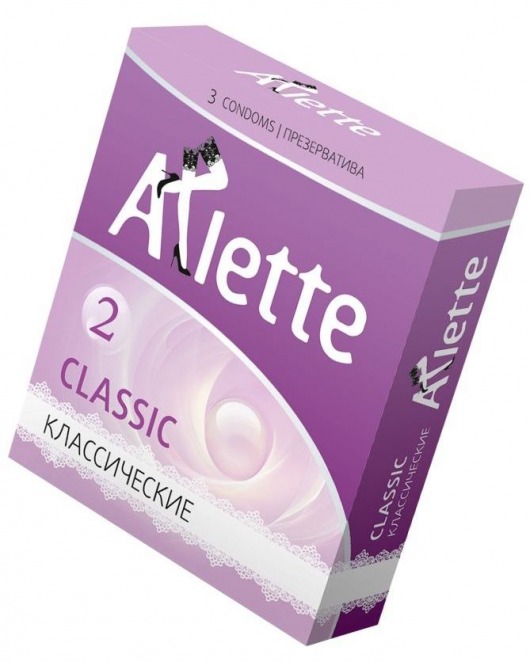 Классические презервативы Arlette Classic - 3 шт. - Arlette - купить с доставкой в Волгодонске